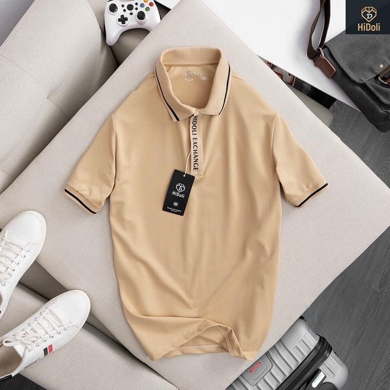 Áo polo nam sọc cổ  có 4 màu và 4 size M L XL XXL
