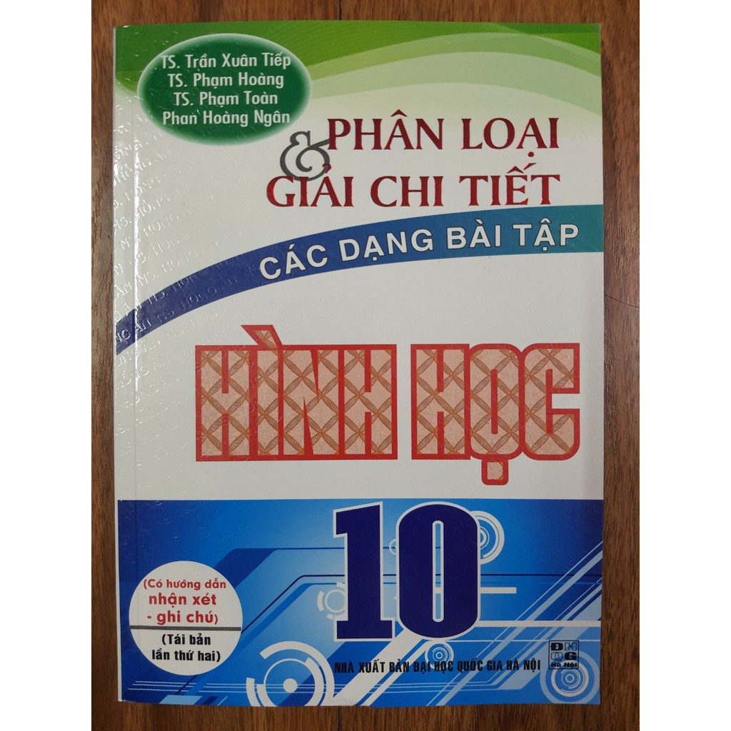 Sách - Phân loại &amp; giải chi tiết các dạng bài tập Hình Học 10