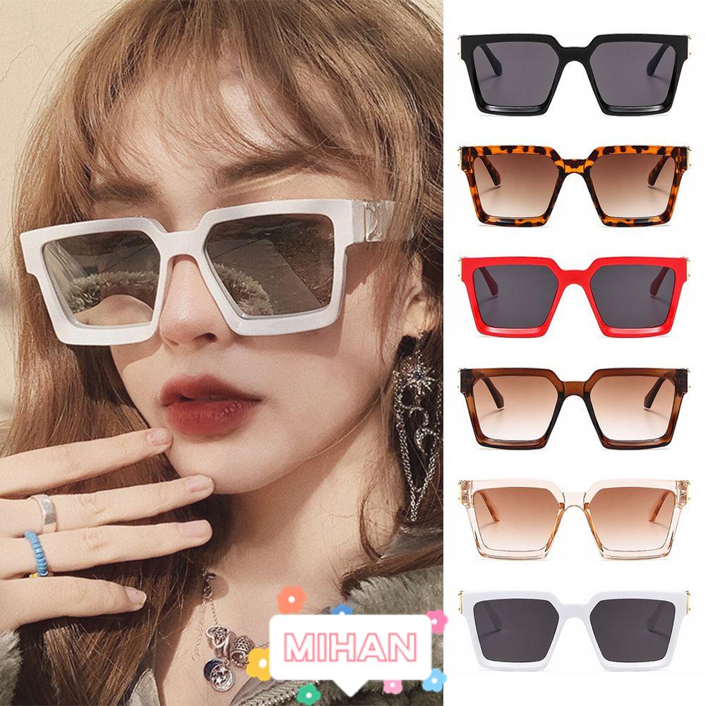 Kính Mát Gọng Vuông Bản Lớn Phong Cách Retro MIHAN1
