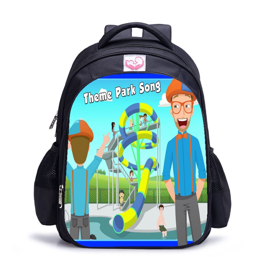 Ba Lô In Họa Tiết Hoạt Hình Hd Sức Chứa Lớn Thoáng Khí Làm Quà Tặng Sinh Nhật Cho Bé