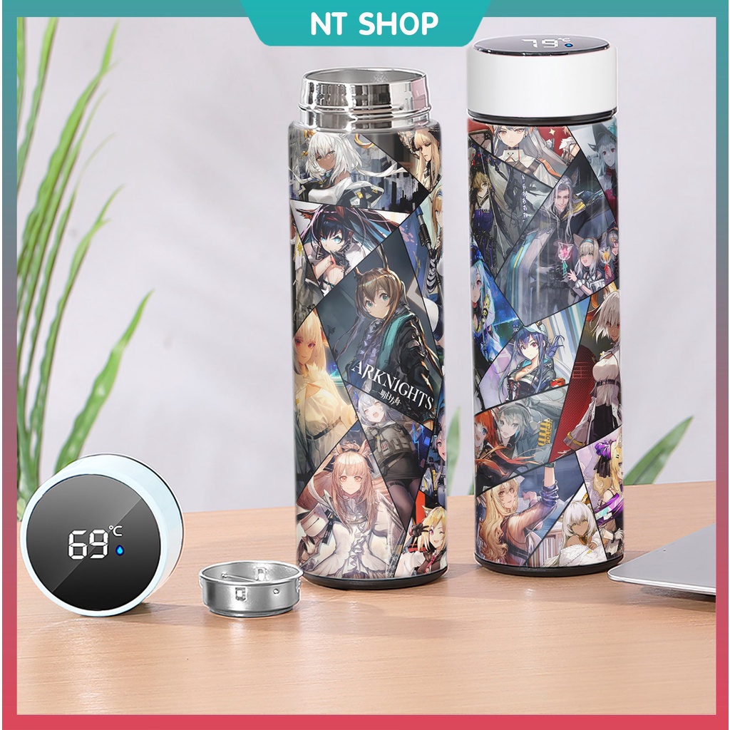 Bình Giữ Nhiệt Arknights Lõi INOX (có đèn báo nhiệt độ)