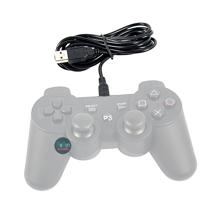 Dây cáp sạc tay cầm PS3 joystick gamepad kiêm cáp USB kết nối PSP với PC (dày xịn)