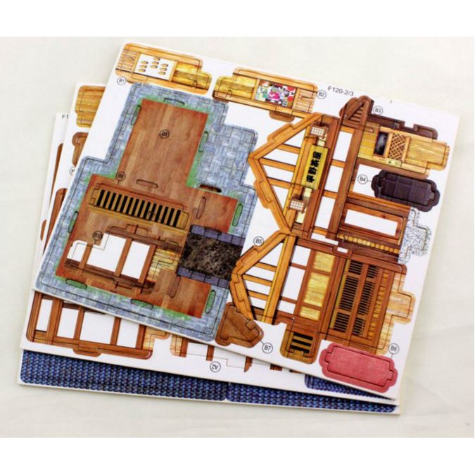 Mô hình gỗ Robotime - Japan Dessert House F123