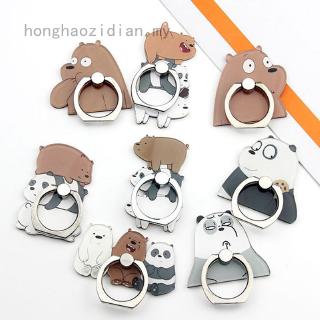 Mới vòng nhẫn đỡ điện thoại hình gấu nâu dễ thương