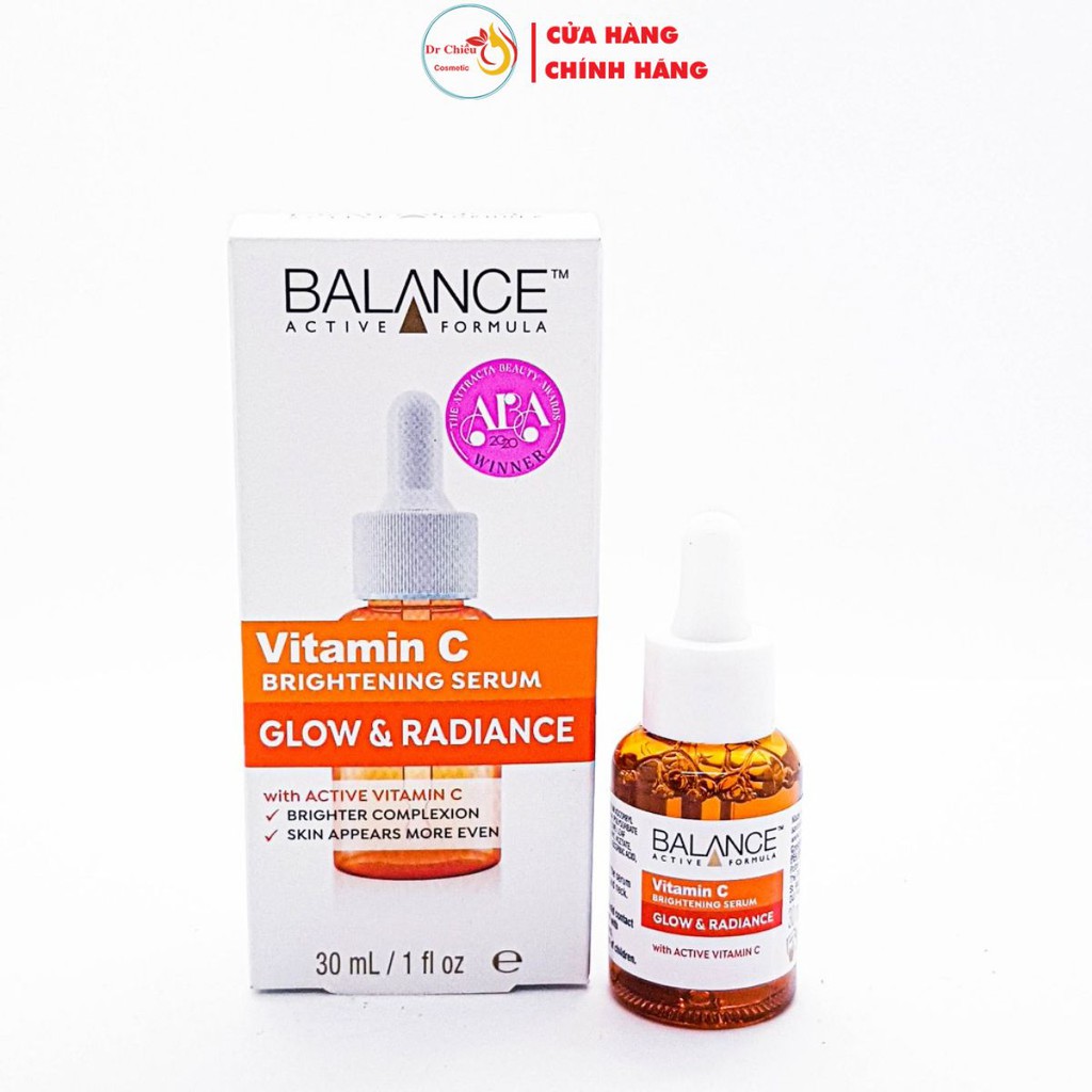 Serum Vitamin C - Trắng Da,Giảm Thâm Balance Active Formula Vitamin C Brightening 30ml