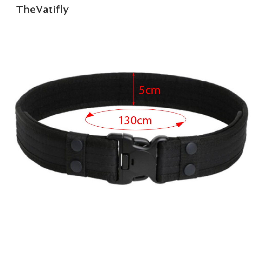 Thắt Lưng Vải Canvas 130cm Phong Cách Quân Đội Tháo Gỡ Nhanh