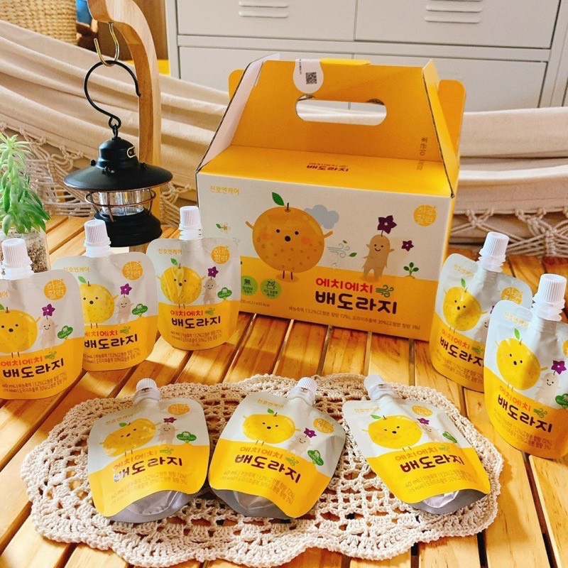 Nước Hồng Sâm Lê- Hoa Chuông Chunho, Sản Phẩm Dành Cho Trẻ Em. Hộp 30 gói