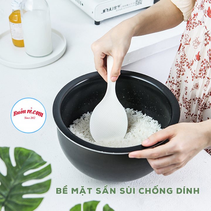 Muôi xới cơm chống dính Việt Nhật chịu nhiệt tốt ( MS: 2854) – Thìa, muỗng xới cơm tiện lợi an toàn sức khỏe 01505