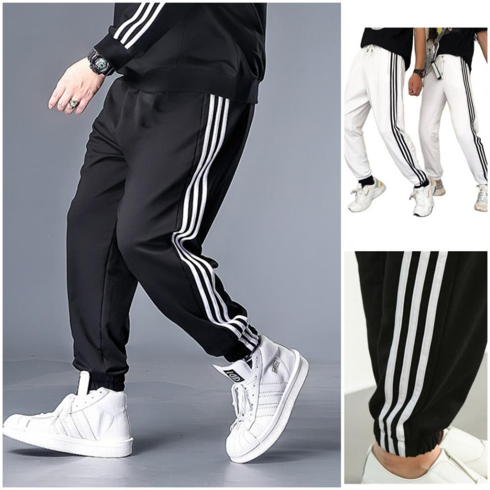 Quần jogger nam nữ unisex 3 sọc M1 thể thao nỉ cao cấp Xneo bigsize basic pants tập GYM 2 MÀU cá tính - quần thể thao  ྇