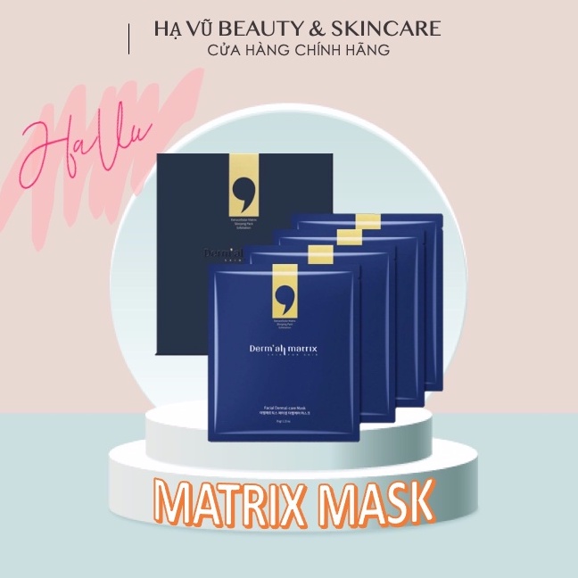 Mặt Nạ Derm all Matrix Facial Dermal-care Mask Chính Hãng Hàn Quốc