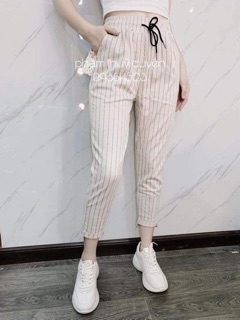 Quần đũi kẻ sọc nữ