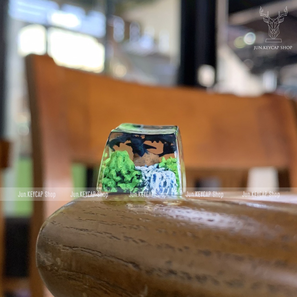 Keycap Resin Răng Sún - Nút Bàn Phím Cơ Răng Sún - Keycap Hoạt Hình Bí Kiếp Luyện Rồng