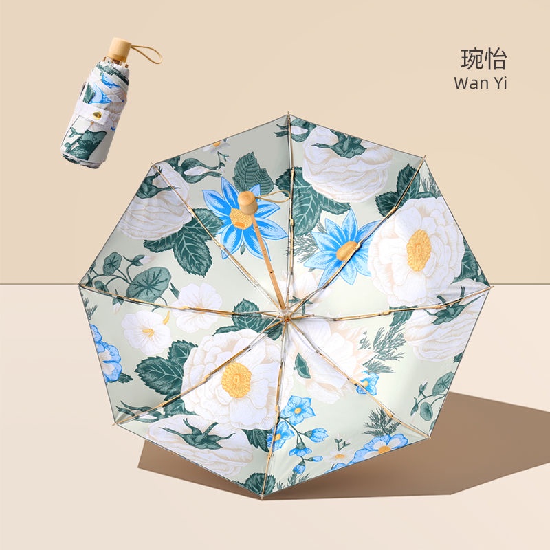 Dù Che Nắng Hai Lớp Chống Tia Cực Tím Phong Cách Thời Trang 5