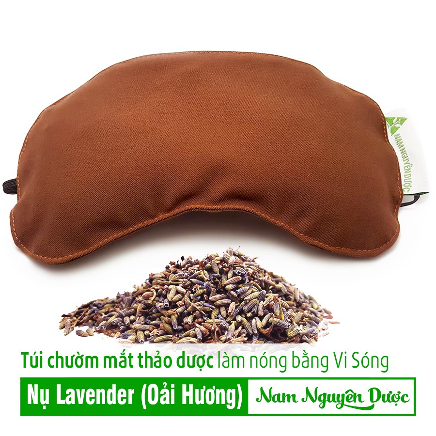 Túi Chườm Mắt LAVENDER NAM NGUYÊN DƯỢC Làm nóng bằng Vi sóng, Thư Giản, Giảm mỏi thâm mắt