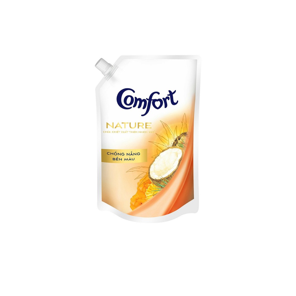 Nước xả vải Comfort Nature Chống Nắng Bền Màu túi 1.5L