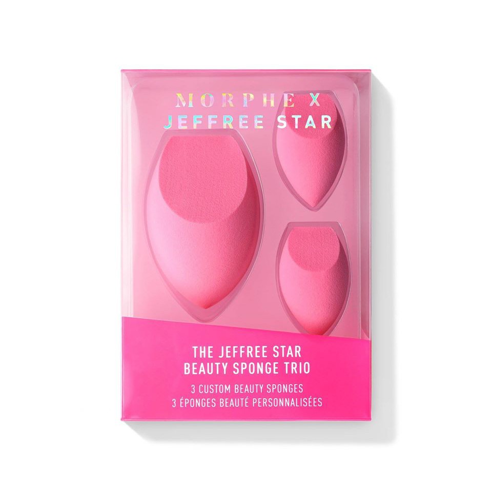 SET MÚT TRANG ĐIỂM MORPHE TRIO JEFFREE STAR BEAUTY SPONGE NHẬP KHẨU CHÍNH HÃNG - 4572