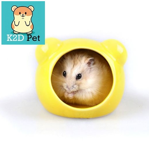 Nhà ngủ sứ ếch cho Hamster