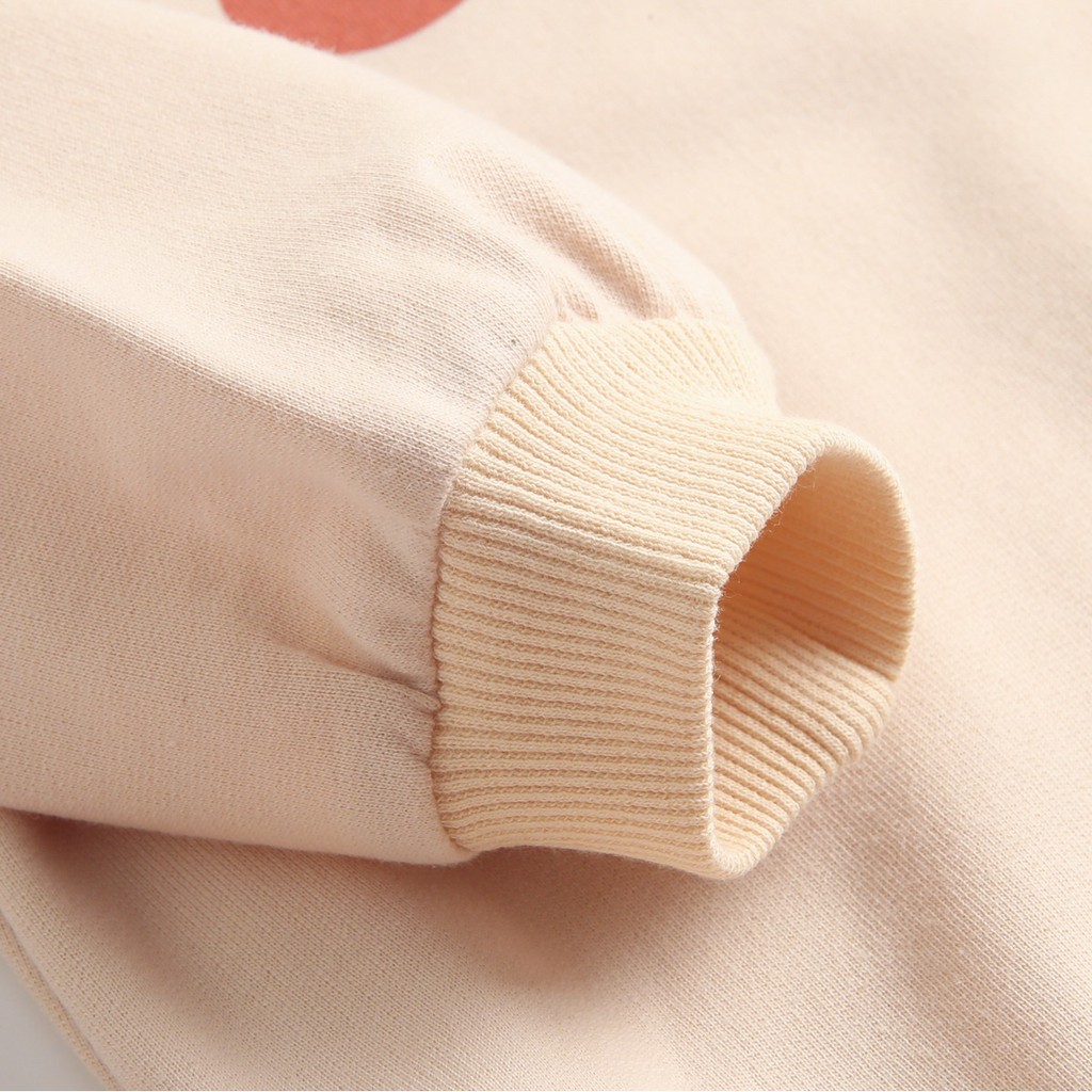 Bộ Áo Liền Quần Sanlutoz Dài Tay Thời Trang Mùa Thu Đáng Yêu Cho Bé Gái