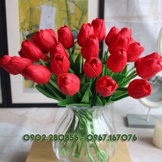 SALE Shock: Hoa tulip PU y như thật