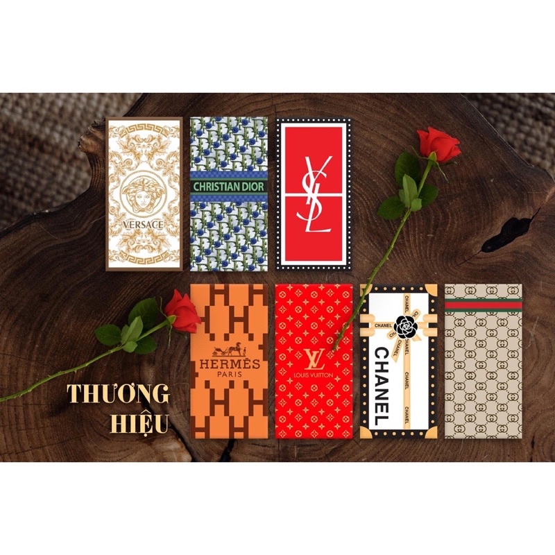 10 bao lì xì Tết trend thương hiệu bao lì xì