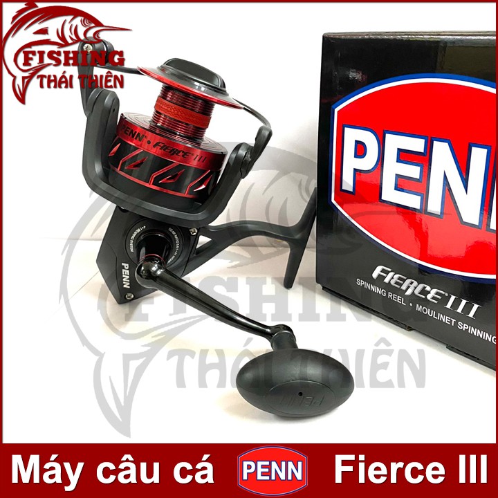 Máy câu cá Penn Fierce III 4000, 5000, 6000 máy câu cá tra, câu sông câu biển