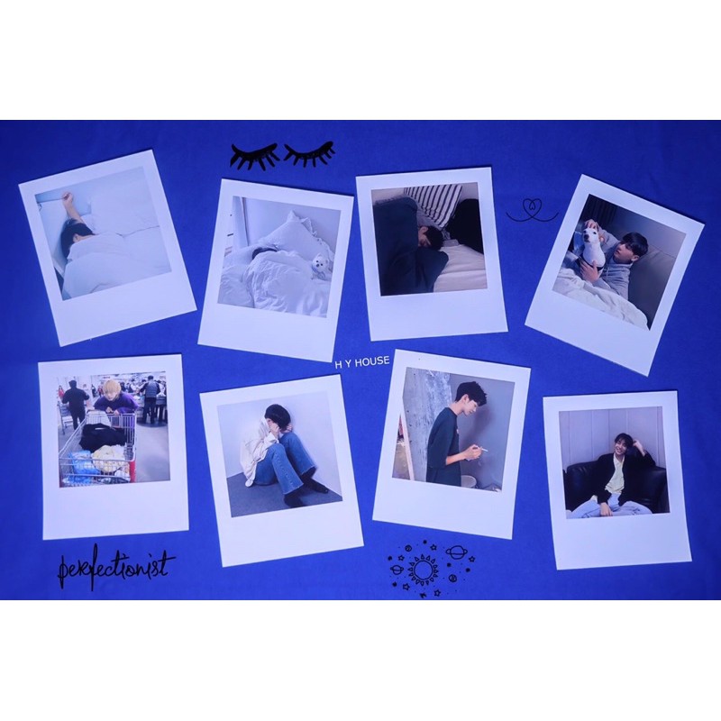 In POLAROID 2k/1 hình ép nhựa plastic