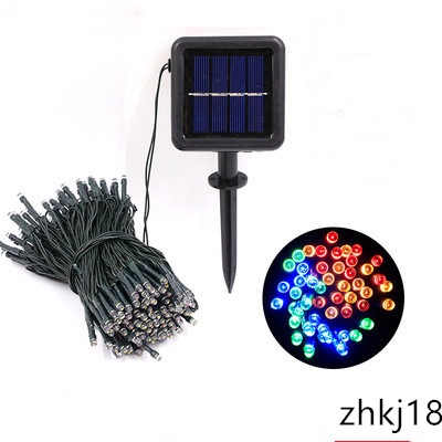 Dây Đèn LED 200 Bóng Sử Dụng Năng Lượng Mặt Trời 22m Trang Trí Giáng Sinh