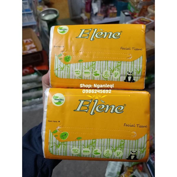 Giấy Ăn Elene Gấu Trúc 100 tờ