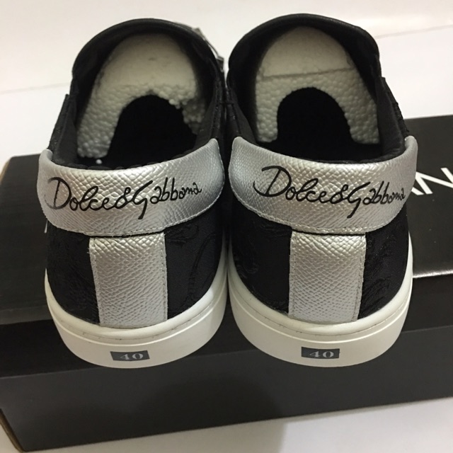 Giày Slipon Dolce Gabbana tag mặc chất -Ảnh thật