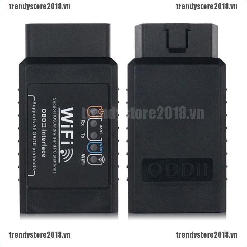 Máy quét chẩn đoán lỗi động cơ xe hơi Elm327 Wifi Obd Obdii kết nối wifi chất lượng cao có thể dùng cho Ios Android