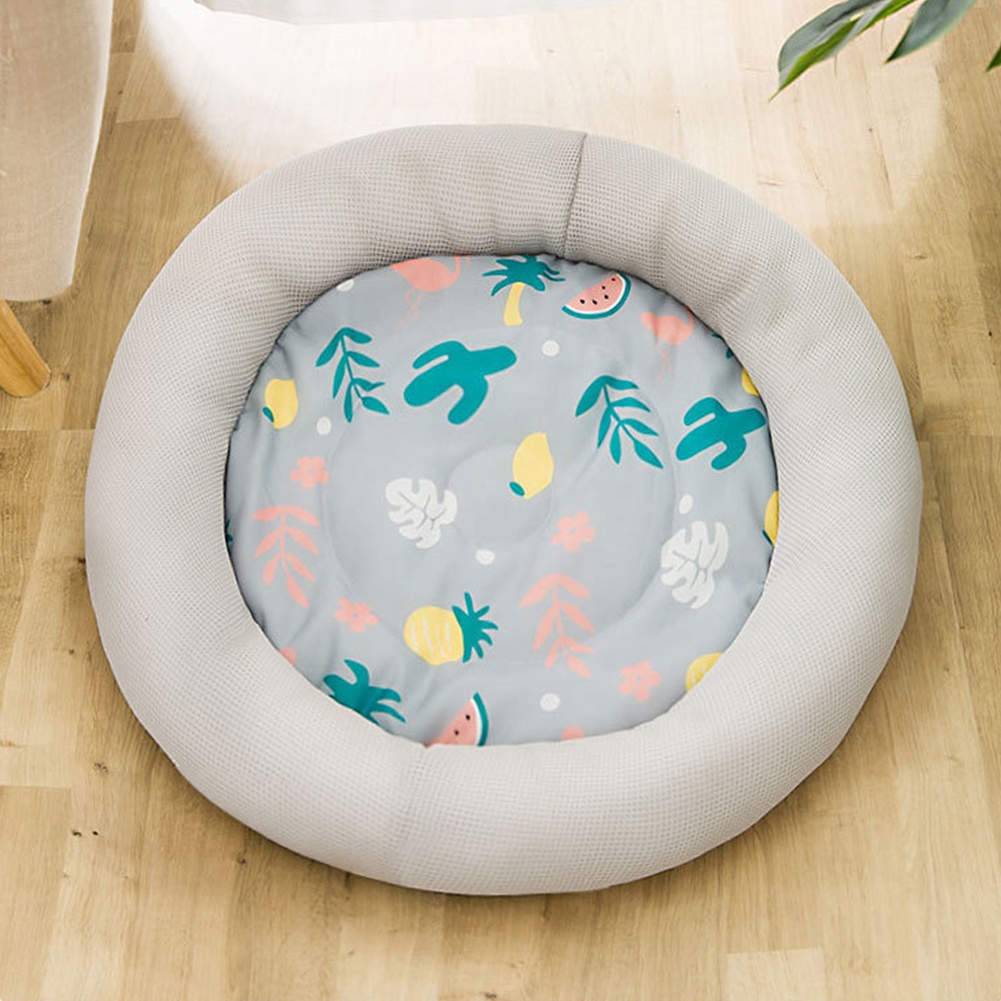 Làm mát mùa hè cho thú cưng Ice Pad Cún con ngủ giường Chăn chó mèo Ghế sofa cắm trại có thể ăn được Thảm yoga E