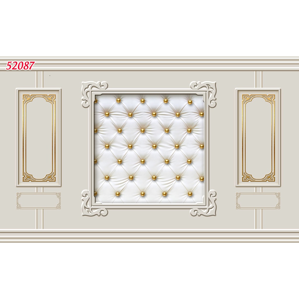 Phông Nền Livestream Chụp Ảnh Tường Phào Chỉ 3D 5D