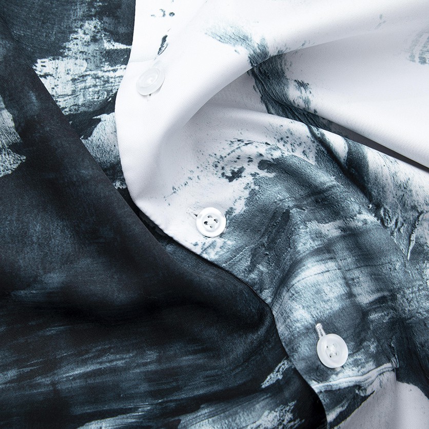 Áo Sơ Mi Nam ICON DENIM Tay Ngắn Cổ Vest Relax Fit Brush | BigBuy360 - bigbuy360.vn