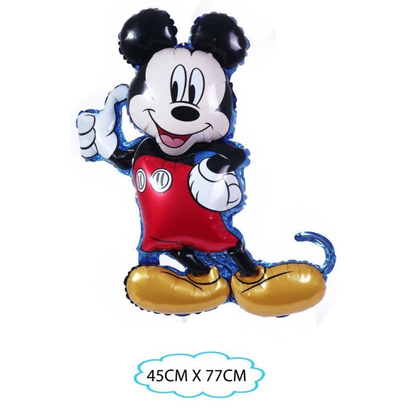 Bóng kiếng hình chuột Mickey trang trí thôi nôi bé