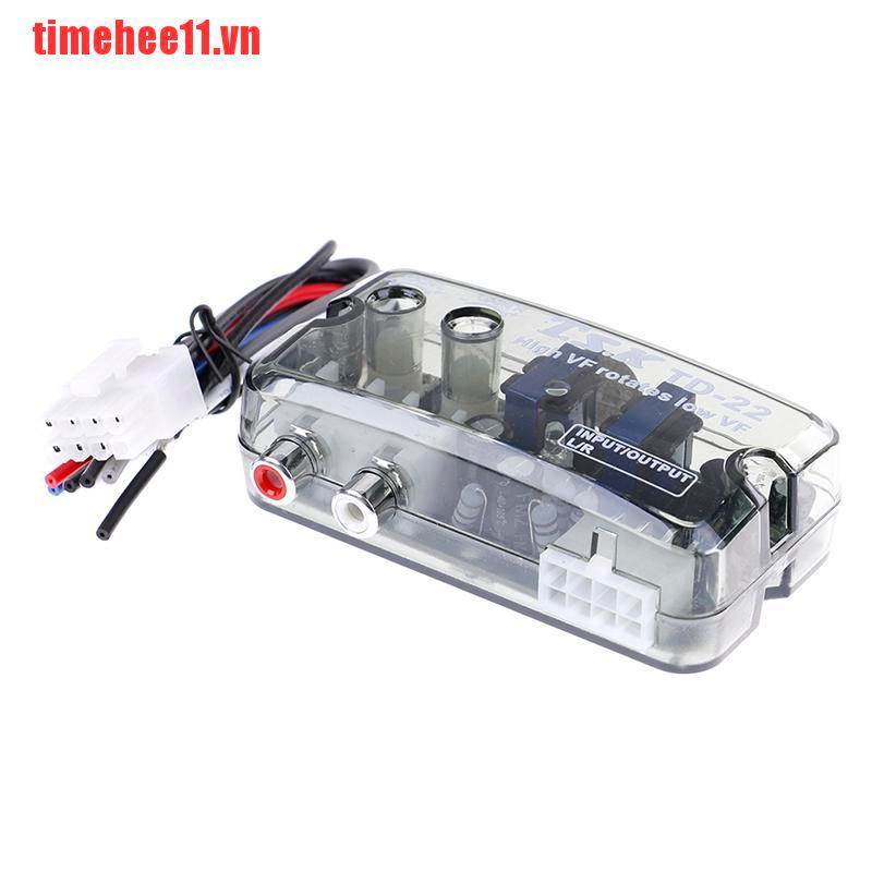 Giắc Chuyển Đổi Âm Thanh Nổi Trên Xe Hơi RCA Dòng HI-LOW