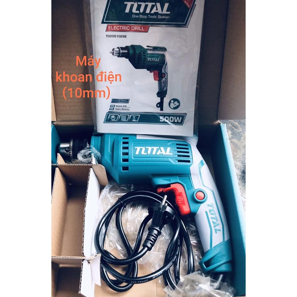 Máy khoan điện Total 500W TD2051026E