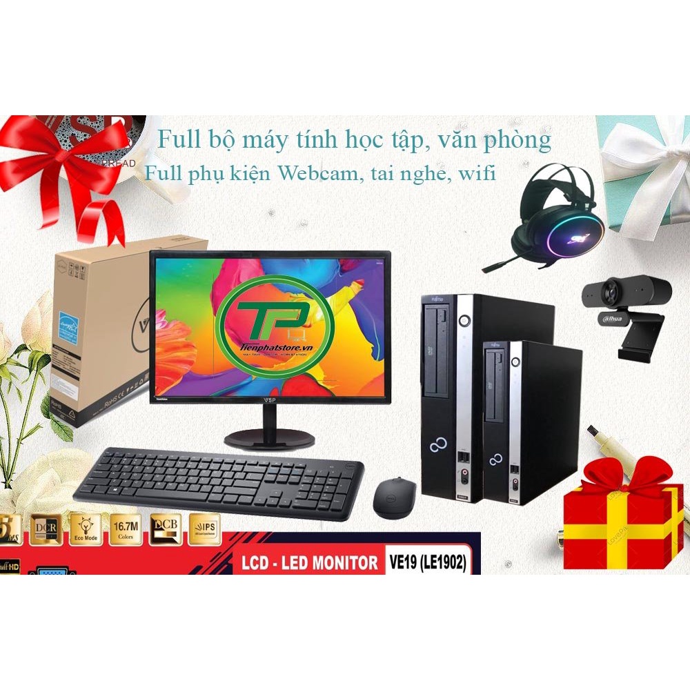 Bộ máy tính học online, văn phòng được yêu thích nhất