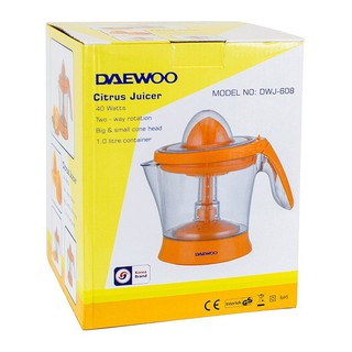Máy Vắt Cam DAEWOO DWJ608 1L