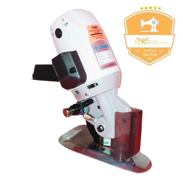 Máy cắt vải cầm tay Lejiang YJ-110C > New Model Đĩa dao 110mm > cắt vải thun > vải voan> cắt da dày 35mm