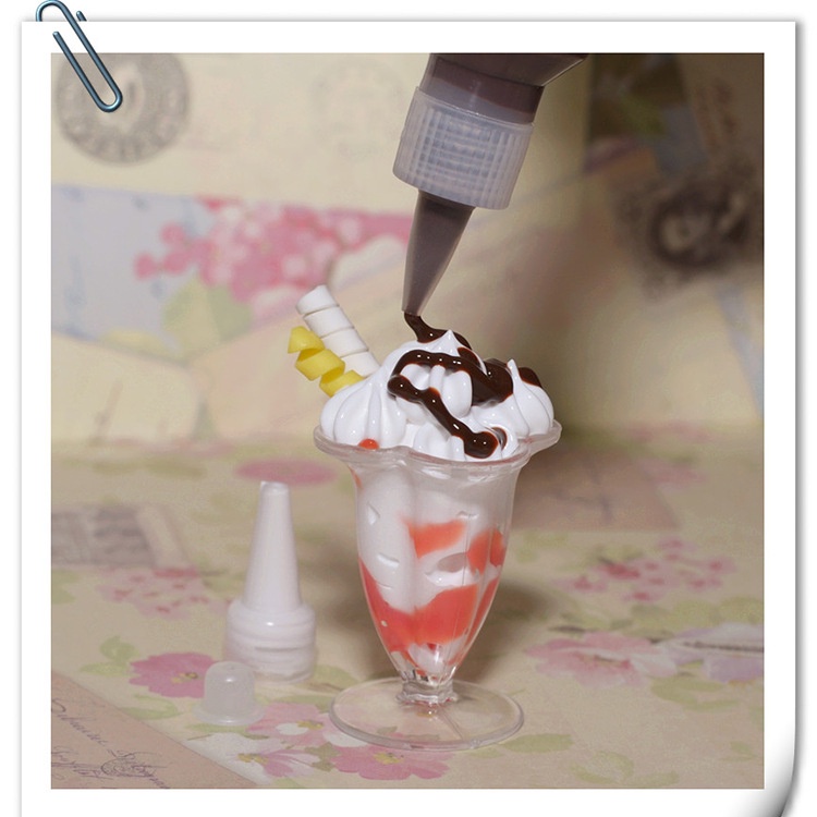 Keo kem mô phỏng DIY 15ml keo kem trang trí ốp lưng điện thoại keo gắn khung ảnh