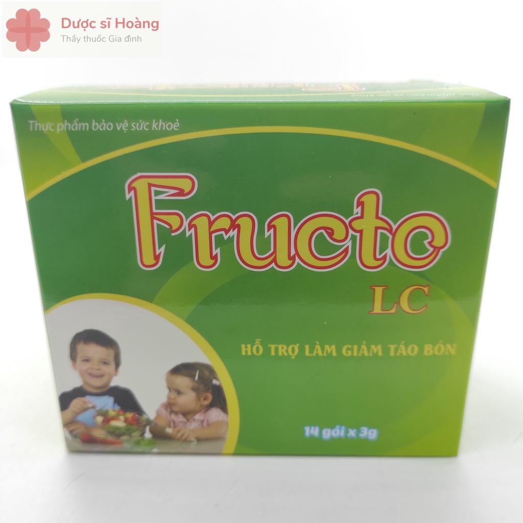 Fructo LC - Hỗ Trợ Làm Giảm Táo Bón Hộp 14 gói x 3g