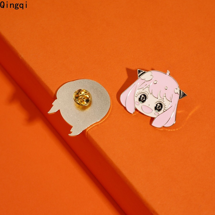 Ghim cài áo MISS ZOE bằng kim loại chủ đề phim hoạt hình Spy X Family