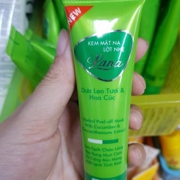KEM LỘT NHẸ DƯA LEO LANA 30g -tẩy da chết tinh chất dưa leo và hoa cúc