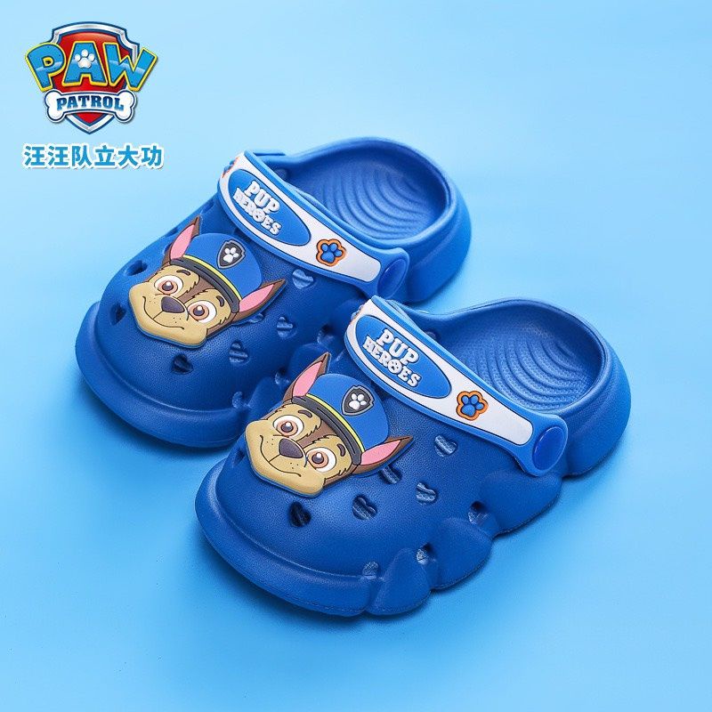 Giày dép sục cross xăng đan sandal cho trẻ em bé trai bé gái hoạt hình đội chó cứu hộ Paw Patrol nhựa cao cấp siêu nhẹ