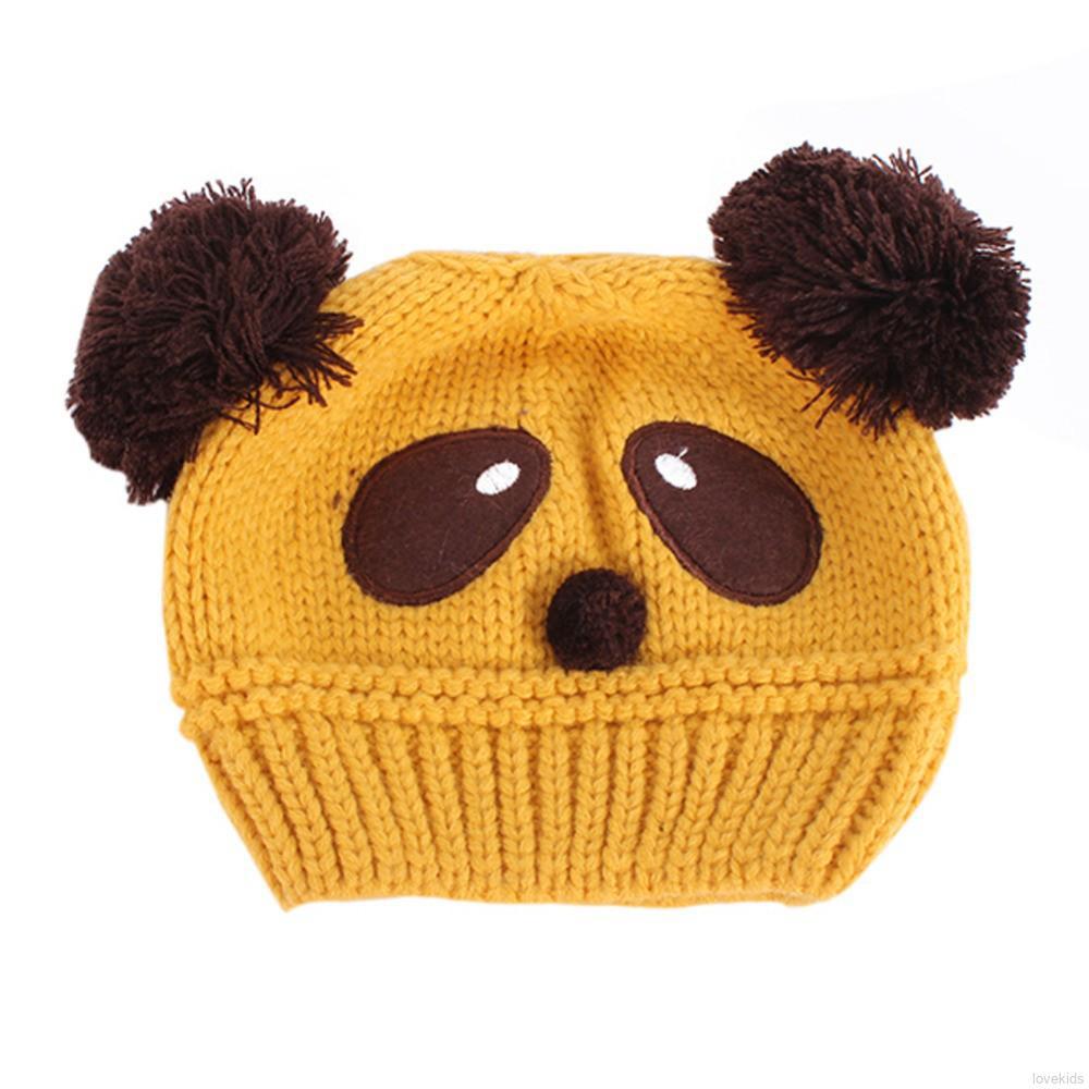Mũ len beanie dễ thương cho bé 