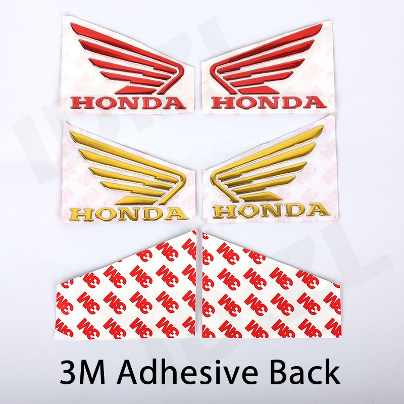 Logo 3D Bằng Cao Su Mềm Dán Trang Trí Xe Mô Tô Honda