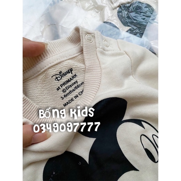 Bộ Nỉ Bé Trai Mickey Be Kem PR