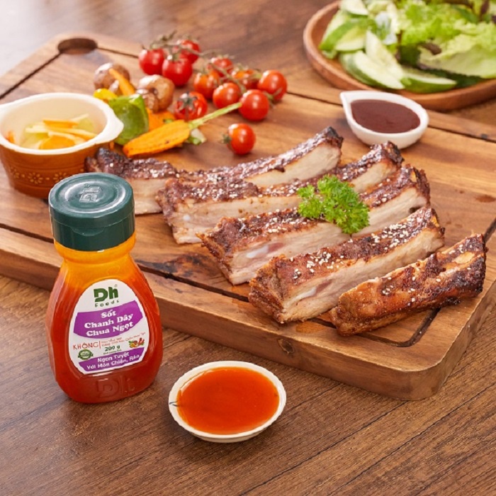 Sốt Chanh Dây Chua Ngọt 200g Dh Foods DHSCH16 Mô Tả Sản PhẩmHONEYMART