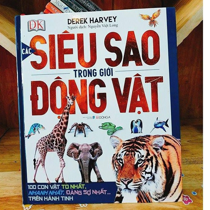 Sách - Các Siêu Sao Trong Giới Động Vật