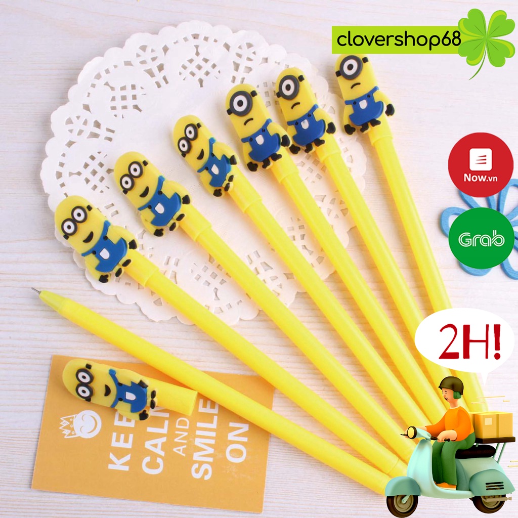 Bút gel nước Minion   Clovershop68